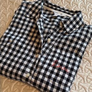 Old Navy The Classic Shirt Gingham Love Button Down Shirt Small